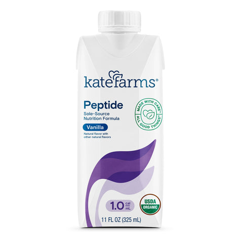 Oral Supplement Kate Farms Peptide 1.0 Liquid Carton