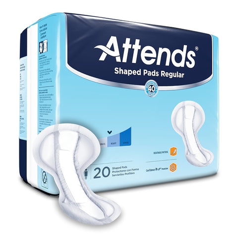 Attends Shaped Adult Incontinence Pads