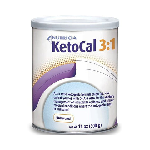 Oral Supplement KetoCal 3:1 Unflavored Powder