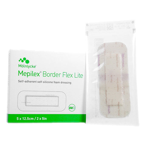 Mepilex Border Flex Lite Silicone Adhesive Dressing