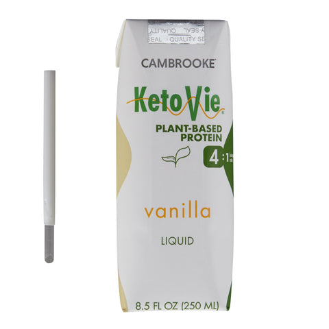 Oral Supplement KetoVie 4:1 Plant-Based Protein Liquid Carton