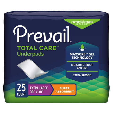 Prevail Total Care‚ Heavy Absorbency Underpad, 30x 36 Inch