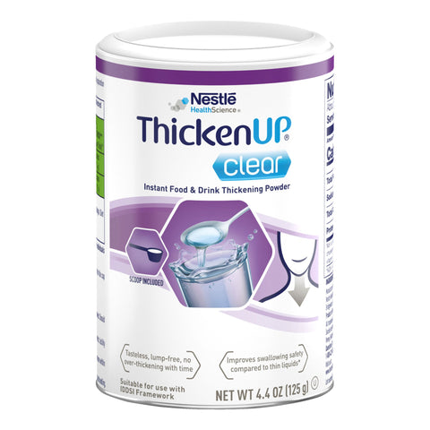 ThickenUp® Clear Food and Beverage Thickener, Canister