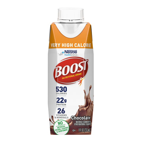 Boost® Very High Calorie Chocolate Nutritional Drink, carton