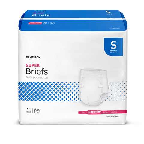 McKesson Super Moderate Absorbency Incontinence Briefs