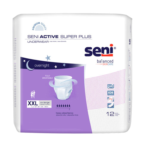 Seni Active Super Plus Overnight Heavy Absorbent Underwear
