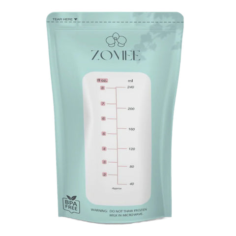 Breast Milk Storage Bag Zomee Food Grade Plastic