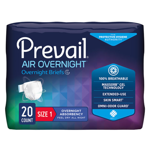 Prevail Air‚ Overnight Briefs Overnight Absorbency