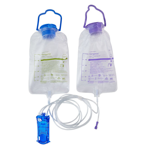 Enteral Feeding Pump Flush Bag Set Kangaroo OMNI