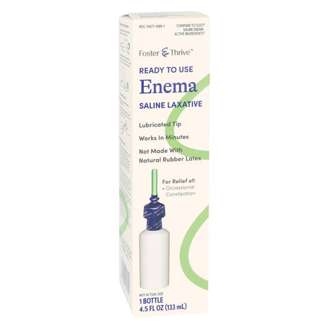 Foster & Thrive™ Ready to Use Enema Saline Laxative
