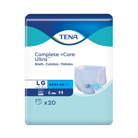 TENA Complete +Care Ultra Adult Disposable Briefs