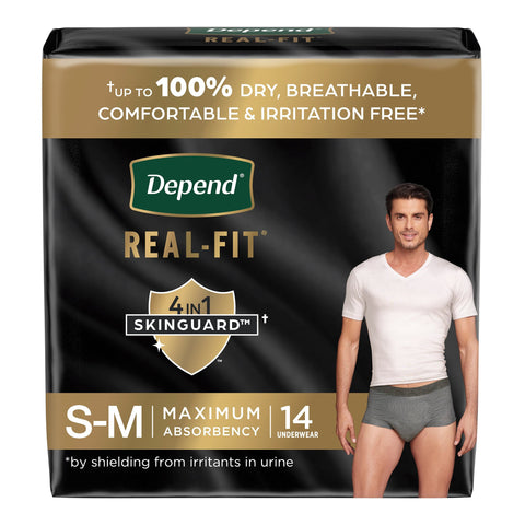 Depend Real-Fit Pull-Up Underwear for Men