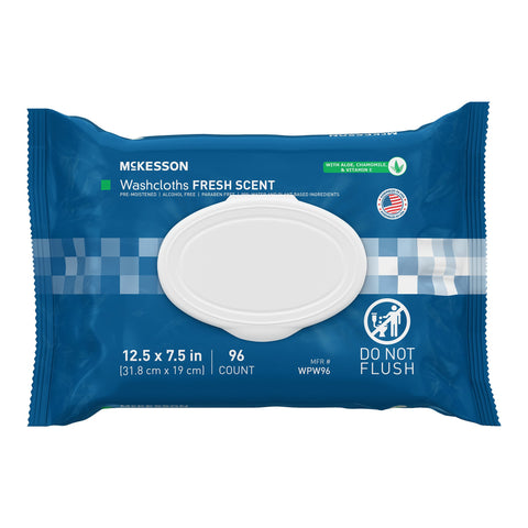 McKesson® Fresh Scent Washcloths