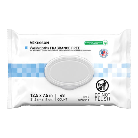 McKesson Fragrance Free Washcloths