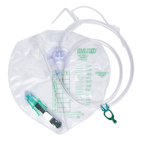 Bard Anti-Reflux Valve Urinary Drain Bag