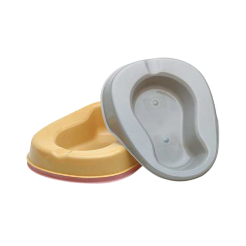 Medegen Female Fracture Bedpan, Dusty Rose
