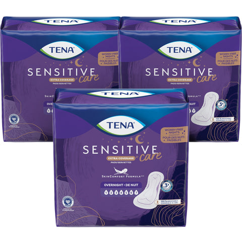 TENA Intimates Overnight Incontinence Pads, Maximum Absorbency