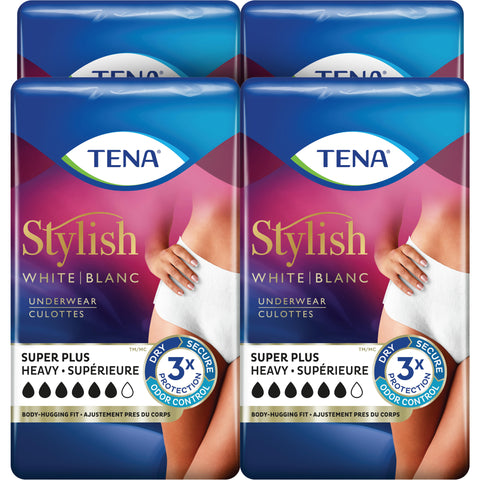 TENA Women Super Plus Heavy Protective Incontinence Underwear, Super Absorbency