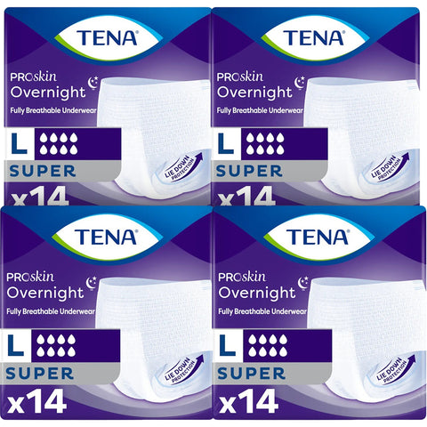 TENA ProSkin Overnight Super Protective Incontinence Underwear