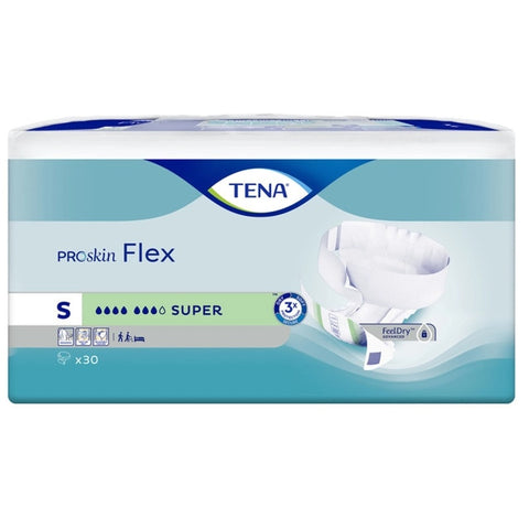 TENA ProSkin Flex Super Adult Diapers, Maximum Absorbency