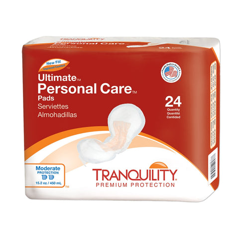 Tranquility SlimLine Disposable Adult Diapers with Tabs, Super