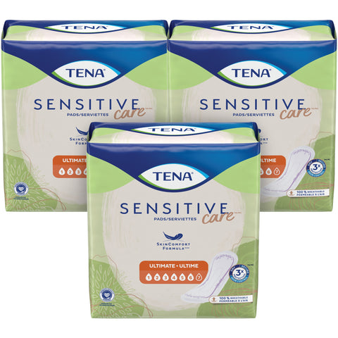 TENA Intimates Sensitive Care Ultimate Absorbency Pads - Bag of 33