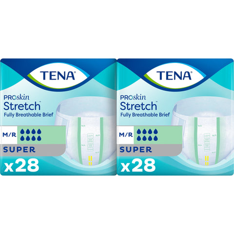 TENA ProSkin Stretch Super Incontinence Brief