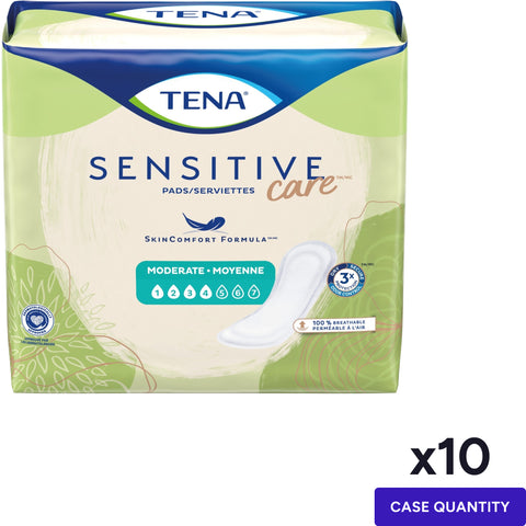 TENA Sensitive Care Incontinence Pads, Moderate