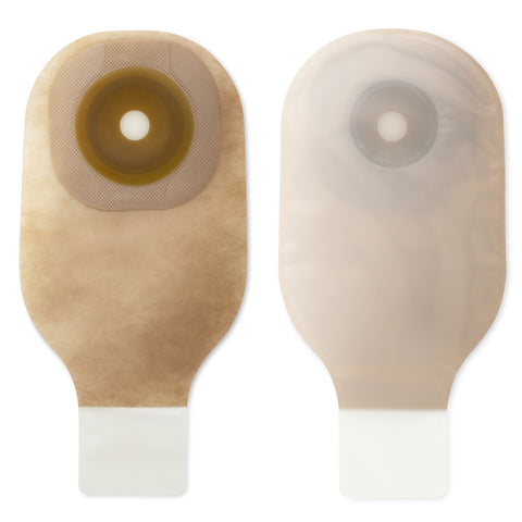 Premier™ Flextend™ One-Piece Transparent Colostomy Pouch, Pre-cut