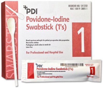 PDI Impregnated Swabstick