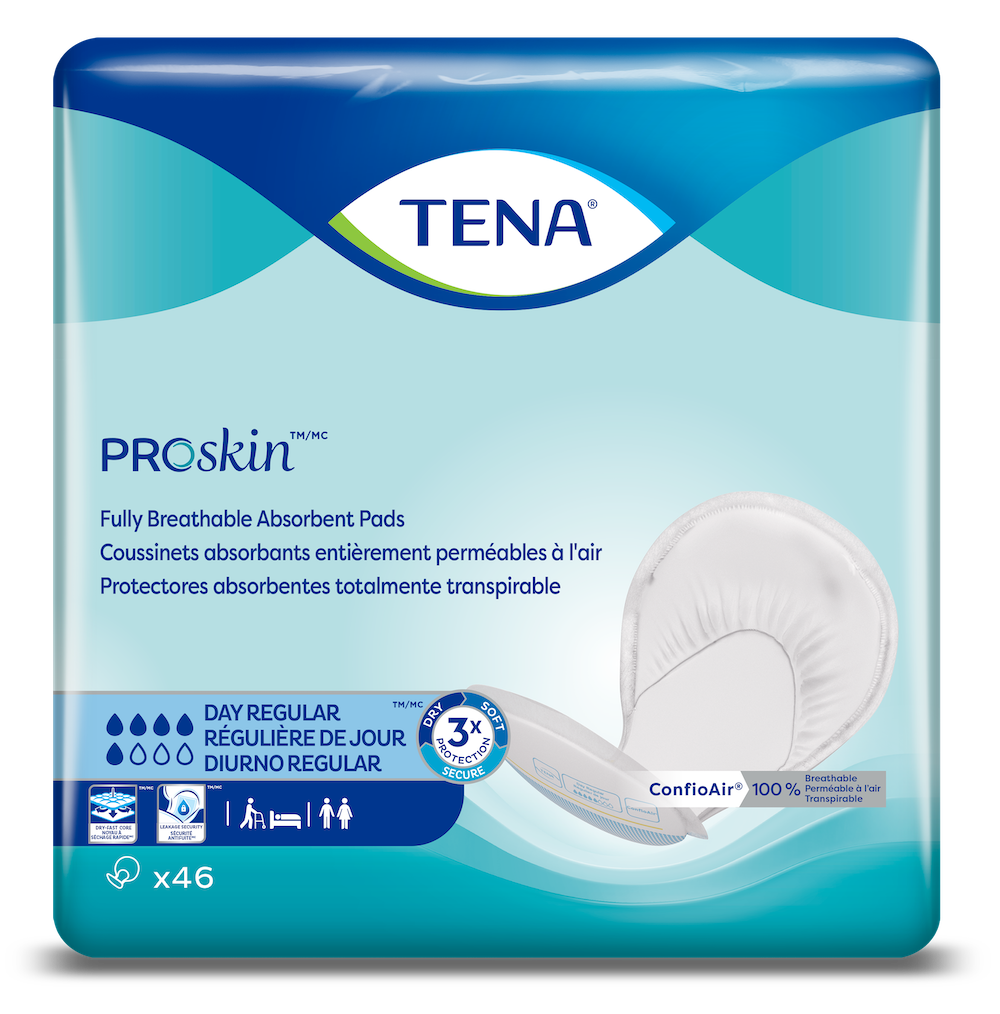 TENA ProSkin Day Regular Absorbent Pads