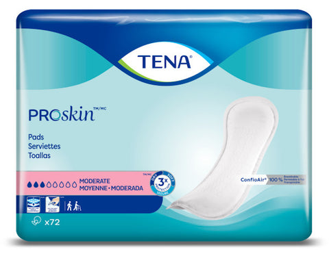 TENA Day Light 2 Piece Heavy Incontinence Pad, Light Absorbency