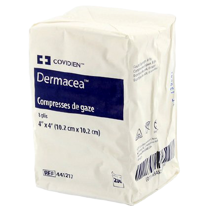 Dermacea Gauze Sponges, NonSterile