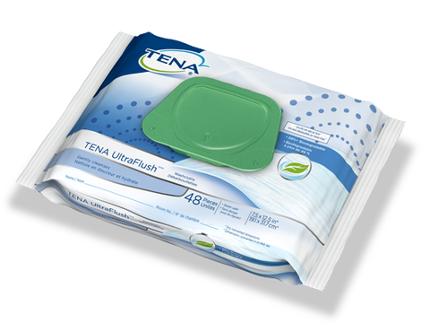 TENA UltraFlush Washcloth