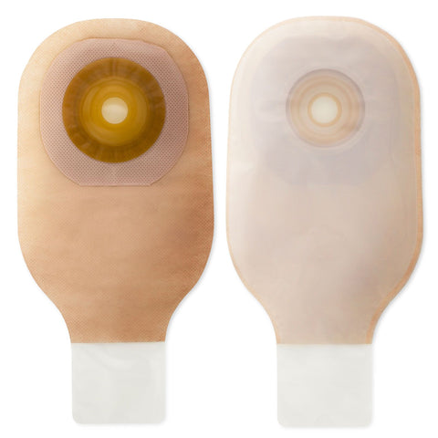 Premier™ Flextend™ One-Piece Transparent Colostomy Pouch, Pre-cut