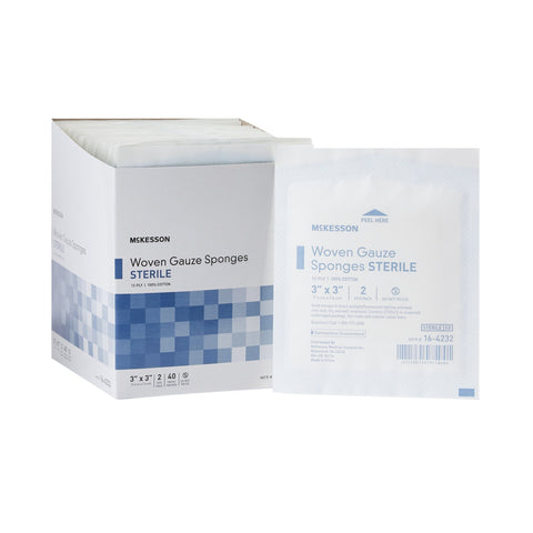 McKesson Sterile Gauze Sponge, 12-Ply