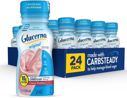 Glucerna Original Diabetic Shake, Creamy Strawberry