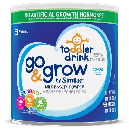 Similac Go & Grow, Unflavored, 24 oz., Can