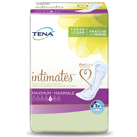 TENA Intimates Maximum Adult Female Disposable Bladder Control Pad, Heavy Absorbency