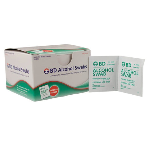 BD Alcohol Swabs