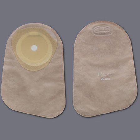 Hollister Premier Colostomy Pouch, 9' Length, 5/8 to 2-1/8' Stoma, Trim To Fit, Beige