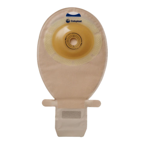 Coloplast SenSura EasiClose One-Piece System Ostomy Pouch, Convex Light, 1' Stoma