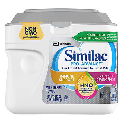 Similac Pro-Advance Complete Nutrition Infant Formula, 20.6 oz.