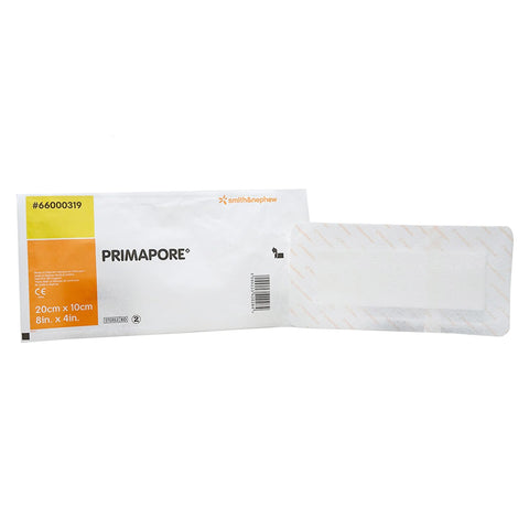 Primapore Adhesive Dressing, 4 X 8"