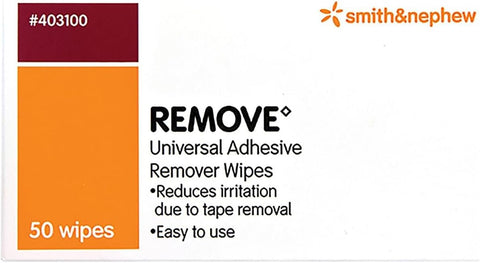 Remove Adhesive Remover Wipe, 2.5 X 2.5'