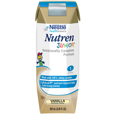 Nutren Junior Nutritionally Complete Formula, Vanilla, 8.45 oz.