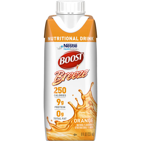 Boost Breeze Nutritional Drink, Orange, 8 oz.