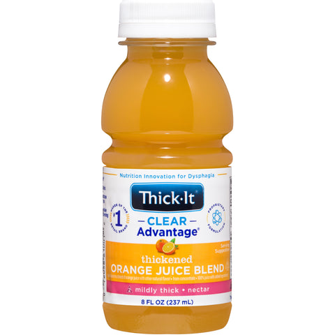 Thick-It Clear Advantage Thickened Orange Juice Blend, Mildly Thick, Nectar Consistency