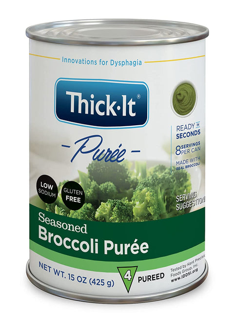 Thick-It Purees Seasoned Broccoli Puree, 15 oz.