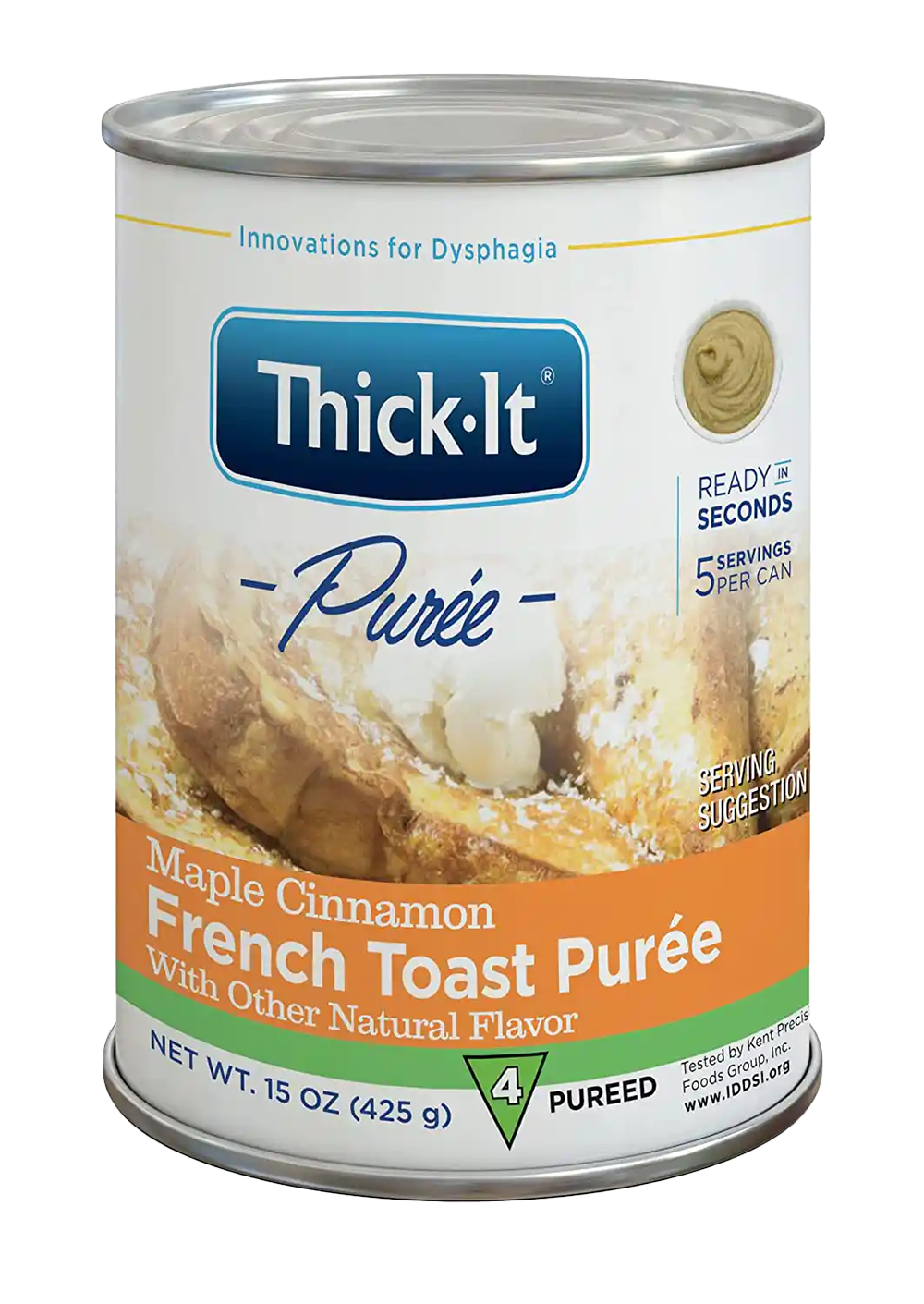 Thick-It Purees Maple Cinnamon French Toast Puree, 15 oz.